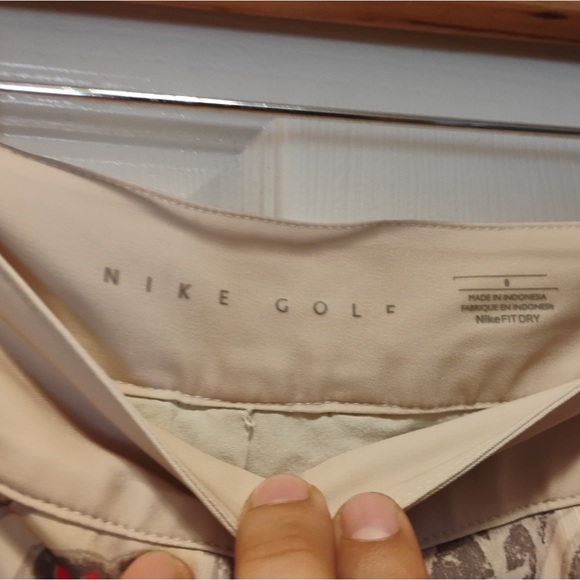 Nike Golf Floral Pleated Skirt With Shorts Skort Convenient Fashion Size 8 - Picture 5 of 8